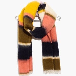NWT Madewell Dahlia multi scarf